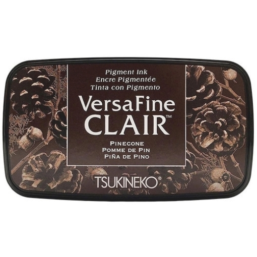 Picture of Tsukineko VersaFine Clair – Pinecone | Μελάνι Pigment για Σφραγίδες (Σκούρο Καφέ)