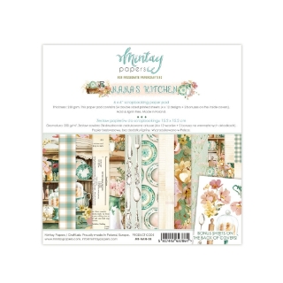 Picture of Mintay Papers Μπλοκ Scrapbooking Διπλής Όψης 6" x 6" - Nana’s Kitchen