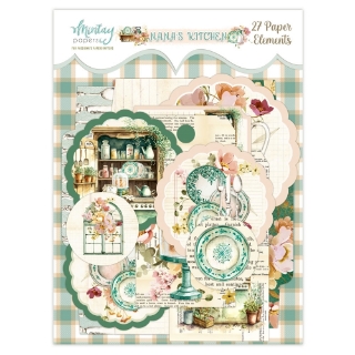 Picture of Mintay Papers Διακοσμητικά Elements - Nana's Kitchen, 27τεμ.