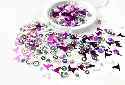 Picture of Picket Fence Studios Sequin Mix – Mix Διακοσμητικών Nice Witch