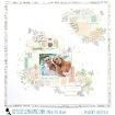 Picture of Crate Paper Μπλοκ Scrapbooking Μονής Όψης 12''x12'' - Gingham Garden