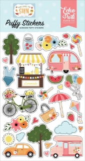 Picture of Echo Park Puffy Stickers | Puffy Αυτοκόλλητα - Here Comes The Sun