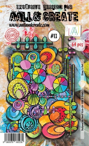 Picture of Aall and Create Διακοσμητικά Εφέμερα - Nr. 13 Stems & Pods Colour, 64τεμ.