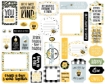 Picture of Echo Park Cardstock Εφέμερα - Bee Happy, Frames & Tags, 34τεμ.