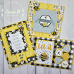 Picture of Echo Park Cardstock Εφέμερα - Bee Happy, Frames & Tags, 34τεμ.