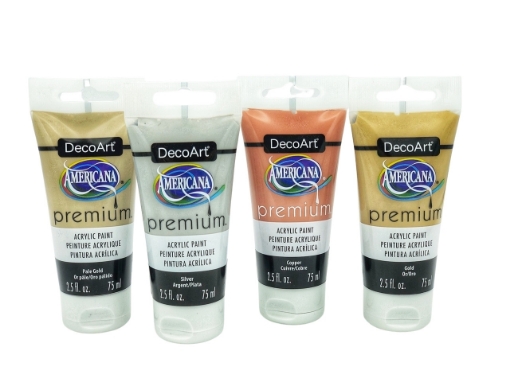 Picture of DecoArt Americana Premium Acrylics Σετ Ακρυλικά Χρώματα - Value Pack 3, 4τεμ.