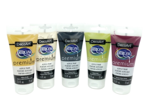Picture of DecoArt Americana Premium Acrylics Σετ Ακρυλικά Χρώματα - Value Pack 5, 5τεμ.