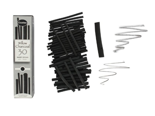 Picture of Coates Willow Charcoal Sticks - Ράβδοι Κάρβουνου, 30τεμ.