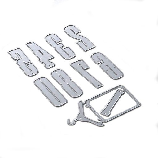 Picture of Elizabeth Craft Designs Μεταλλικές Μήτρες Κοπής - Planner Essentials, Large Numbers, 10τεμ.