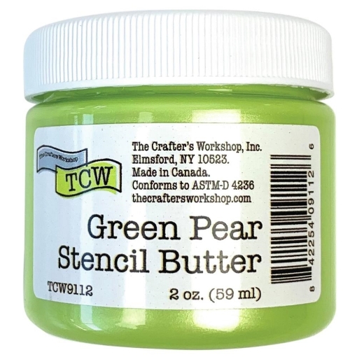 Picture of Crafter's Workshop Stencil Butter Μεταλλική Πάστα Διαμόρφωσης 59ml - Green Pear
