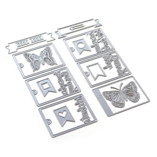 Picture of Elizabeth Craft Designs Μεταλλικές Μήτρες Κοπής - Planner Essentials 42, Shapes, Frames & Words, 17τεμ.