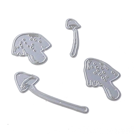 Picture of Elizabeth Craft Designs Μεταλλικές Μήτρες Κοπής - Mystical Mushroom, 4τεμ.