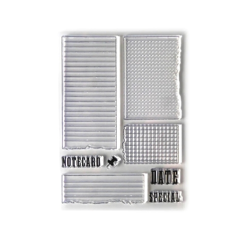 Picture of Elizabeth Craft Designs Διάφανες Σφραγίδες - Planner Essentials, Note Pieces, 8τεμ.