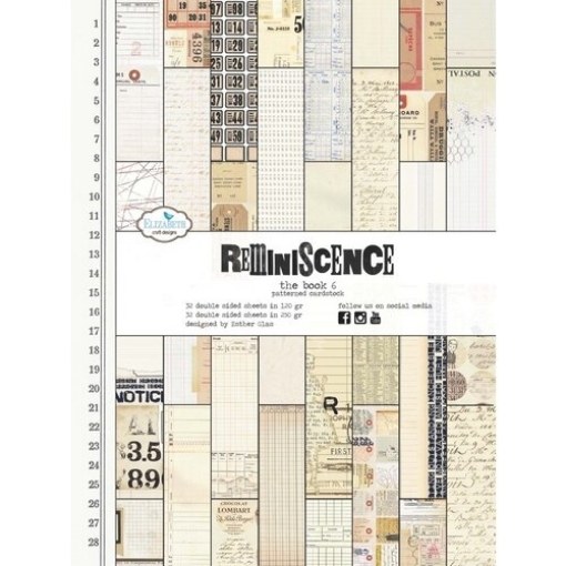 Picture of Elizabeth Craft Designs Συλλογή Χαρτιών Scrapbooking Διπλής Όψης 7.7"X10" - Reminiscence, The Book 6