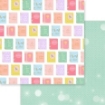 Picture of Memory Place Kawaii Μπλοκ Scrapbooking Διπλής Όψης 8''x8'' - Book Lover