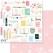 Picture of Memory Place Μπλοκ Scrapbooking Διπλής Όψης 12"x12" - Book Lover