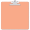 Picture of Doodlebug Design Clipart Monochromatic Clipboard - Coral | Κοραλί Clipboard 34,29 x 34,29 cm