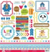 Picture of Doodlebug Design Doggone Cute Collection Kit | Χαρτιά Scrapbooking Διπλής Όψης 12" x 12" & Αυτοκόλλητα