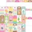 Picture of Doodlebug Design Pretty Kitty Collection Kit | Χαρτιά Scrapbooking Διπλής Όψης 12" x 12" & Αυτοκόλλητα