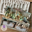 Picture of Finnabair Imaginarium Decor Mould 5" x 8" – Flocking Birds – Καλούπι Σιλικόνης με Πουλιά σε Πτήση