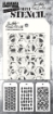 Picture of Stampers Anonymous Tim Holtz Mini Layering Στένσιλ Σετ – Set 55, 3 τεμ.