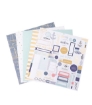 Picture of American Crafts Heidi Swapp Set Sail Project Pad 12″×12″ – Σετ Χαρτιών & Αυτοκόλλητων με Θαλασσινό και Ιστιοπλοϊκό Θέμα, 163τεμ.