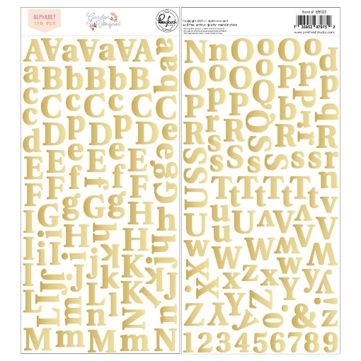 Picture of Pinkfresh Studio Αυτοκόλλητα Με Γράμματα - Garden Bouquet, 190τεμ.