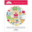 Picture of Doodlebug Design Shadow Box Insert Kit για 3D Διακοσμητικό - School Days