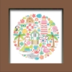 Picture of Doodlebug Design Shadow Box Insert Kit για 3D Διακοσμητικό  - Seaside Summer
