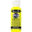 Picture of 💛 DecoArt Americana Neons Ακρυλικό Χρώμα 59ml - Scorching Yellow
