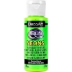 Picture of 💚 DecoArt Americana Neons Ακρυλικό Χρώμα 59ml - Thermal Green