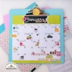 Picture of Doodlebug Design Clipart Monochromatic Clipboards  - Bumblebee 