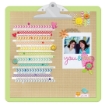 Picture of Doodlebug Design Clipart Monochromatic Clipboard - Limeade | Πράσινο Clipboard 34,29 x 34,29 cm