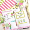 Picture of Doodlebug Design Daily Doodles Travel Planner Inserts - Summer Garden Assortment, 2τεμ.
