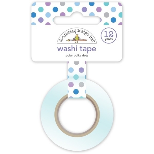 Picture of Doodlebug Design Washi Tape Αυτοκόλλητη Διακοσμητική Ταινία - Polar Polka Dots