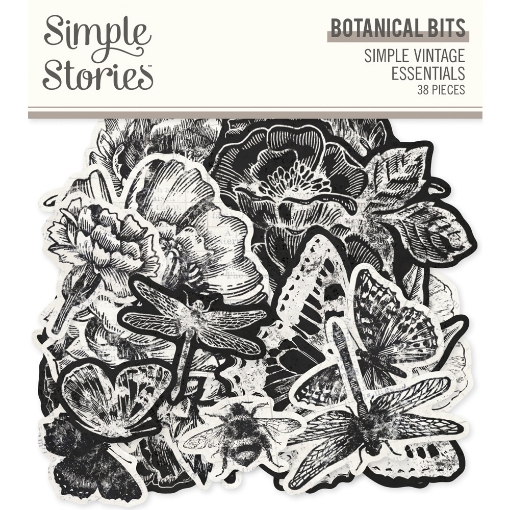 Picture of Simple Stories Διακοσμητικά Εφήμερα  – Simple Vintage Essentials, Botanical Bits, 38τεμ.