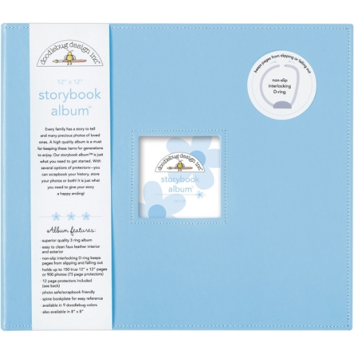Picture of Doodlebug Design Storybook Album 12"x12" - Bubble Blue