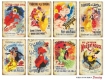 Picture of Decorer Μίνι Συλλογή Χαρτιών Scrapbooking Διπλής Όψης - Old Posters Dancing