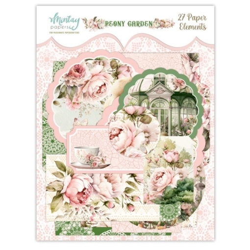 Picture of Mintay Papers Διακοσμητικά Elements - Peony Garden, 27τεμ.