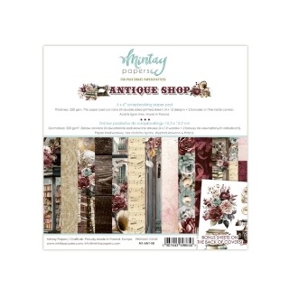 Picture of Mintay Papers Paper Pack Antique Shop 6"×6" – Μπλοκ Scrapbooking Διπλής Όψης