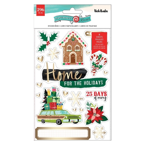 Picture of American Crafts Vicki Boutin Μπλοκ Αυτοκόλλητων - Peppermint Kisses,  296τεμ.