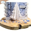 Picture of Elizabeth Craft Designs Μεταλλικές Μήτρες Κοπής - Art Journal Specials, Snow Village, 16τεμ. 
