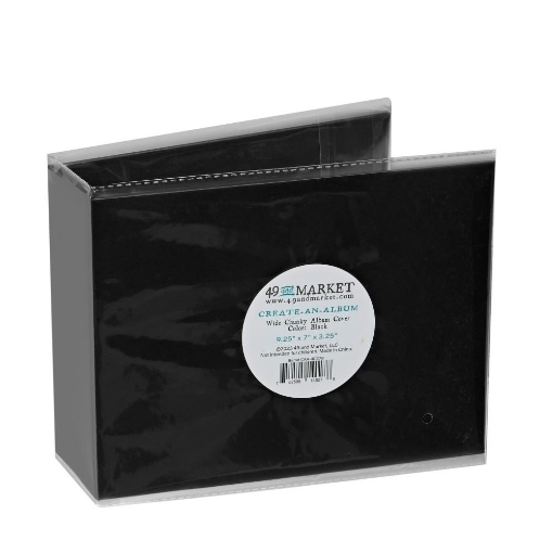 Picture of 49 And Market Create-An-Album Wide Chunky Album Cover - Εξώφυλλο για Landscape Άλμπουμ, Μαύρο