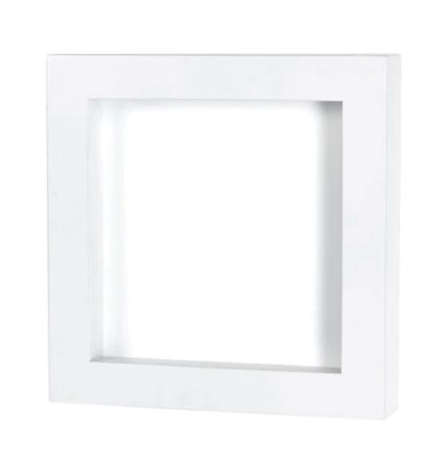 Picture of Doodlebug Design Shadow Box Frame 10" x 10" - Λευκή Κορνίζα με Βάθος