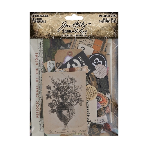 Picture of Tim Holtz Idea-Ology Ephemera Pack Διακοσμητικά Εφέμερα - Halloween, 143τεμ