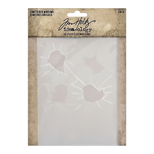 Picture of Tim Holtz Idea-Ology - Φύλλα Ασετάτ, Halloween Shattered Windows