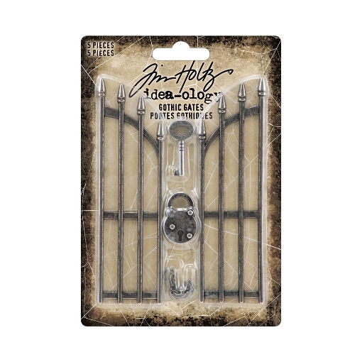 Picture of Tim Holtz Idea-Ology - Μεταλλικά Διακοσμητικά Στοιχεία, Halloween Gothic Gates 