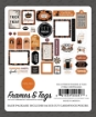 Picture of Carta Bella Διακοσμητικά Cardstock Εφέμερα - Halloween, Frames & Tags, 34τεμ.