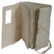 Picture of Lamali Χειροποίητο Travel Journal Sagarmata 100% Lokta - Λευκό,  13 x 19 cm