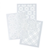 Picture of American Crafts Vicki Boutin Στένσιλ - Peppermint Kisses,  Snowflakes, 3τεμ.